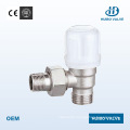 Angle Type Manual Brass Thermostatic Radiator Valve